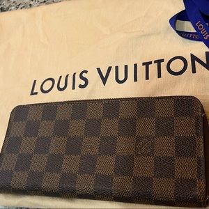 Louis Vuitton wallet.